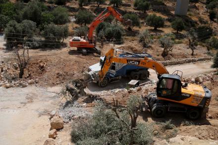 cremisan bulldozers 1